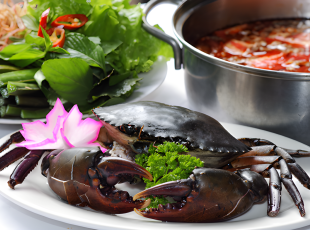 Cua Hấp Nước Dùa/Hấp Bia