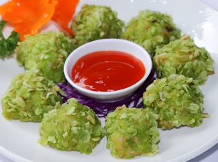 Chả Cá Lăn Cốm