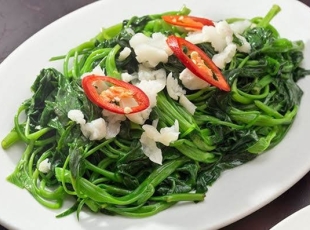 Rau Muống Xào Tỏi