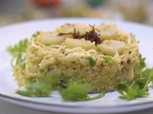 Cơm Chiên Sò Điệp Sốt XO